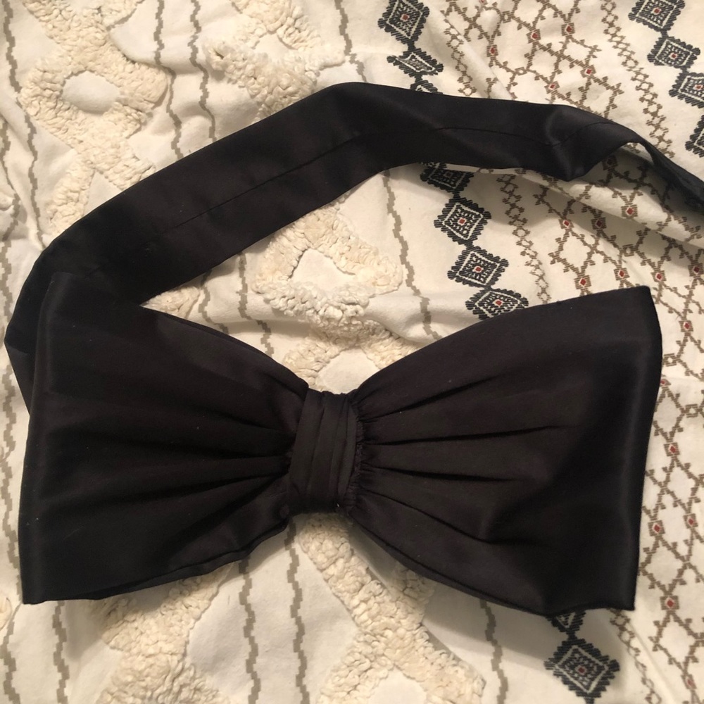 Black Bow Belt